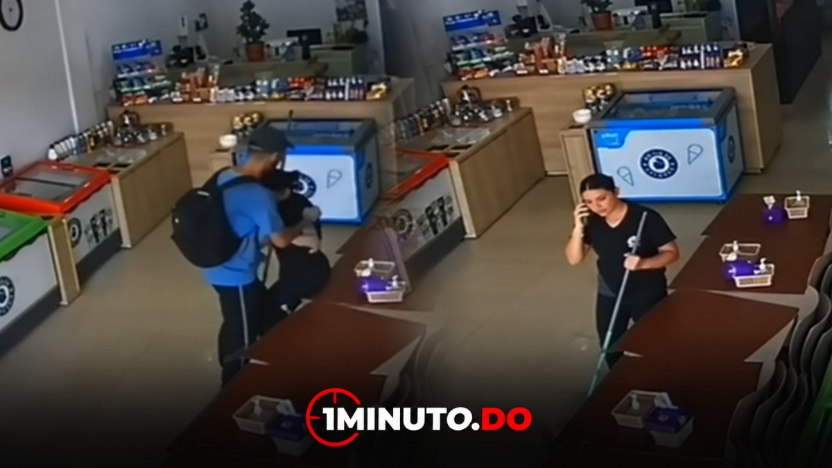 Empleada de heladería en Brasil ultimó a un hombre que intentó agredirla (VIDEO)