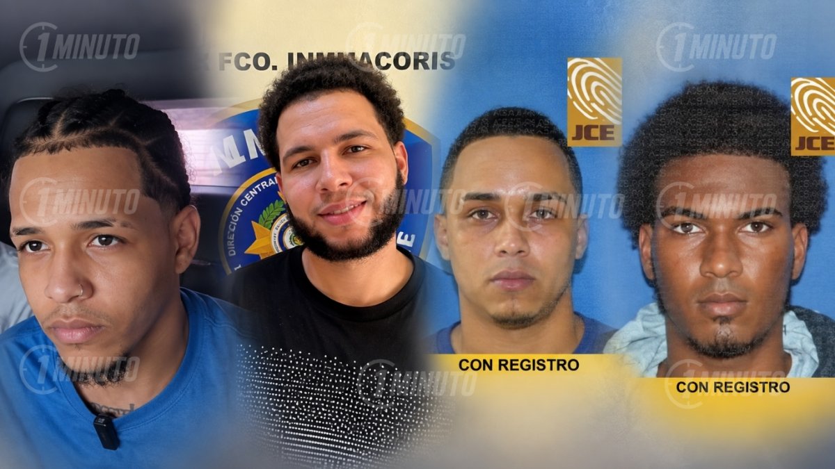Cuatro hombres buscados por distintos casos se entregan a las autoridades