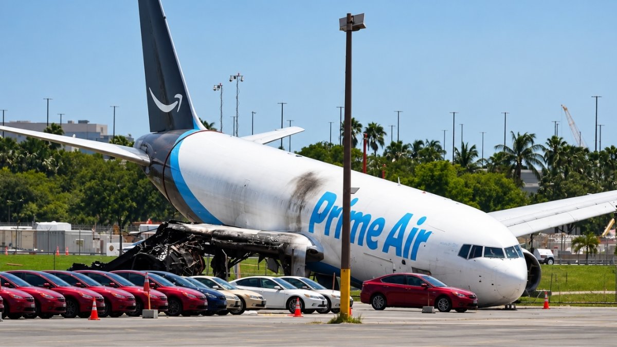Amazon suspende operaciones con 21 Air tras accidente mortal en Miami