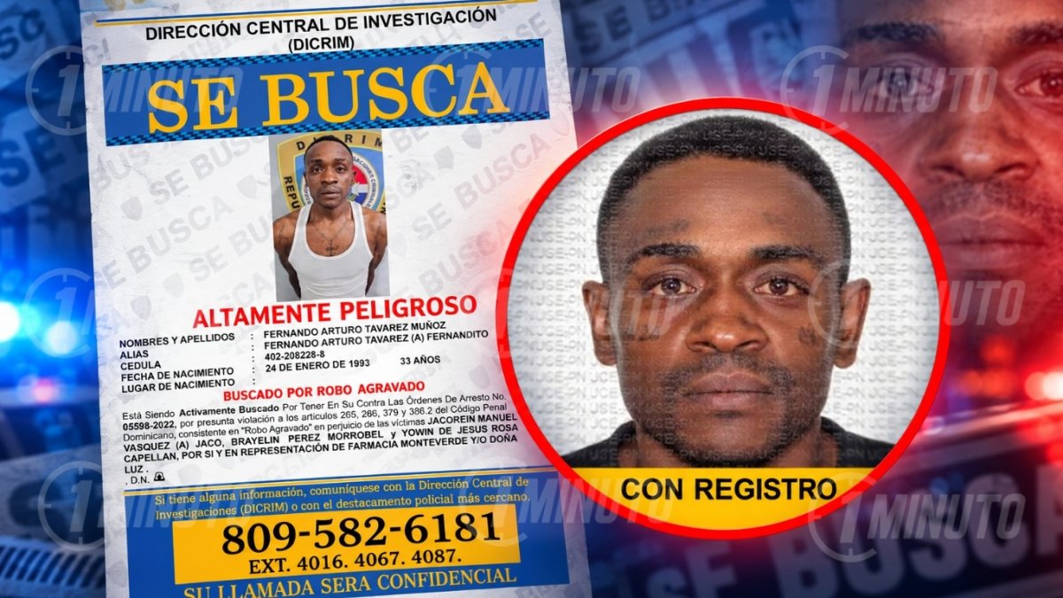 Cae abatido “Fernandito” fallece en Tamboril; era buscado por la Policía desde 2022