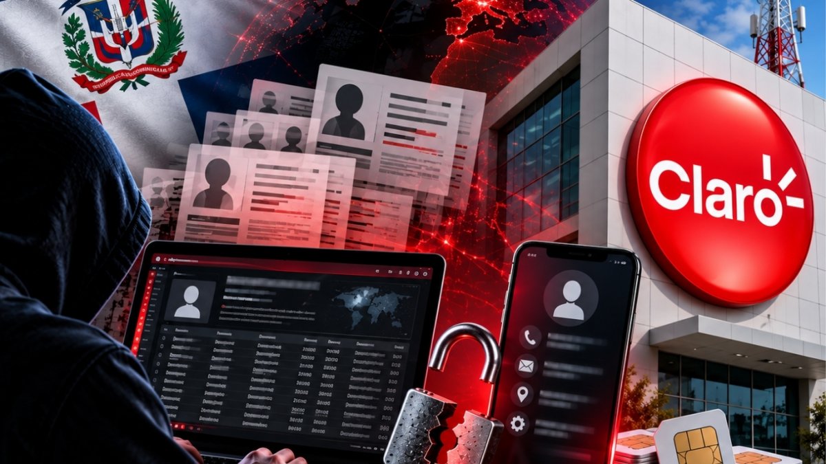 Alertan sobre presunta filtración de datos de 2.8 millones de clientes de Claro RD