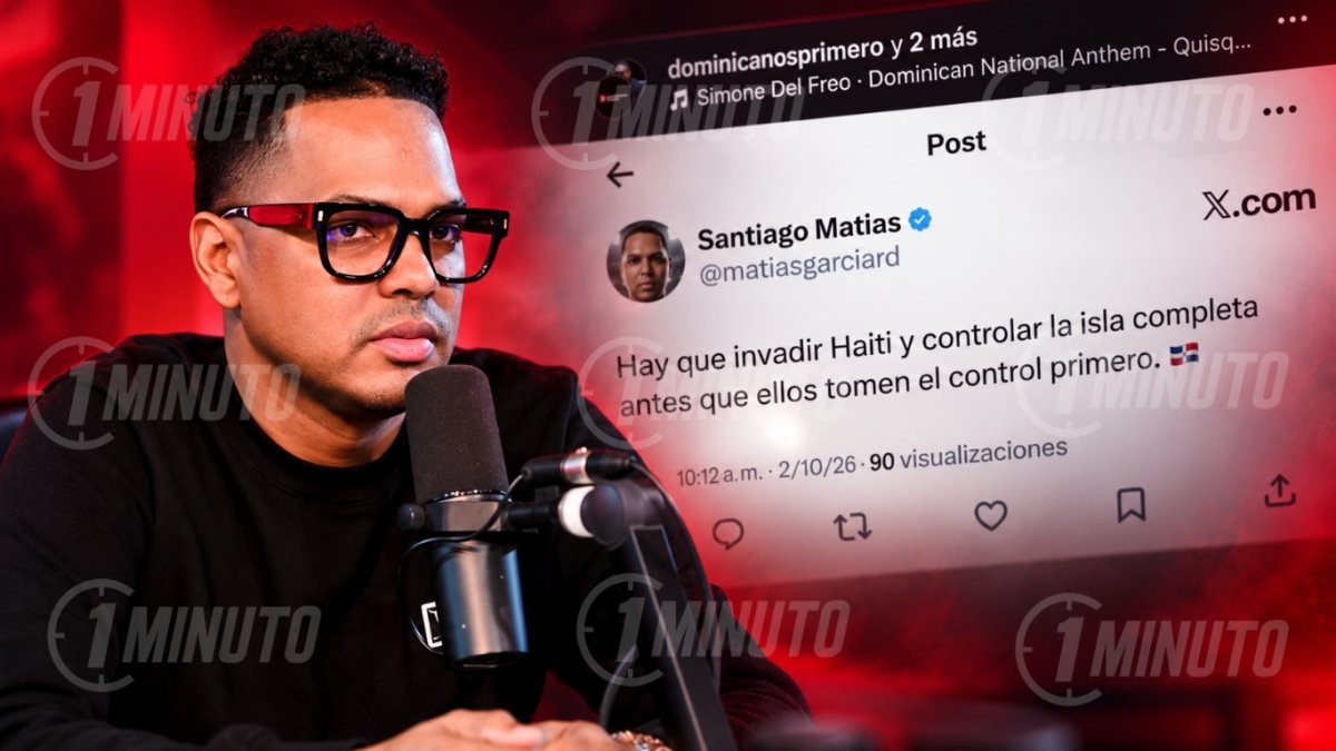 Santiago Matías plantea controlar toda la isla en mensaje sobre Haití