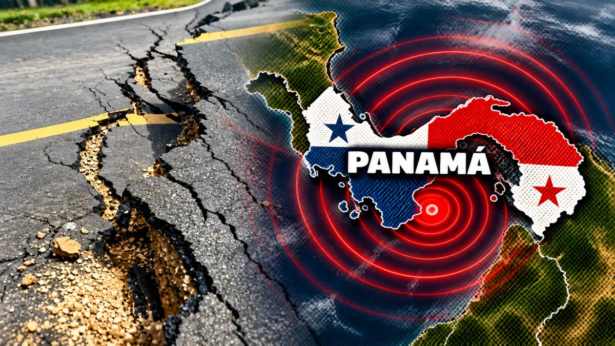 Fuerte terremoto de magnitud 7.6 sacude Panamá