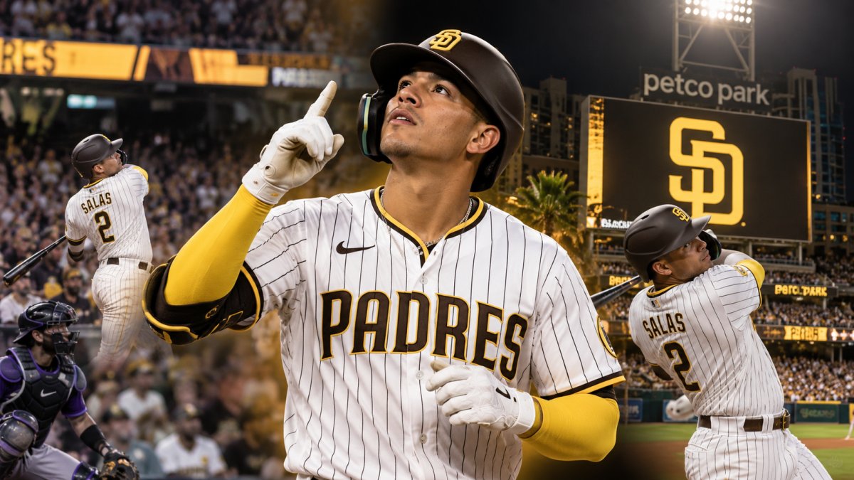 Ethan Salas hace historia con dos jonrones en triunfo de los Padres