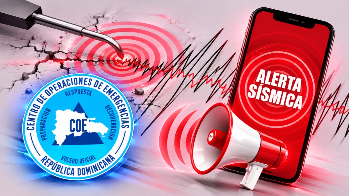 COE explica por qué no se activó la alerta celular durante el sismo en RD