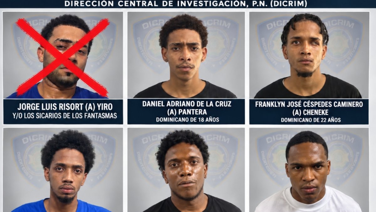 Policía captura a cinco de los más buscados en San Pedro de Macorís