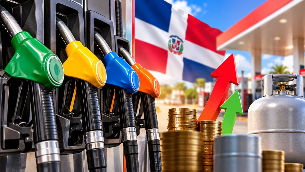 Gobierno aumenta RD$5.00 a la gasolina premium y RD$12.00 al gasoil óptimo 