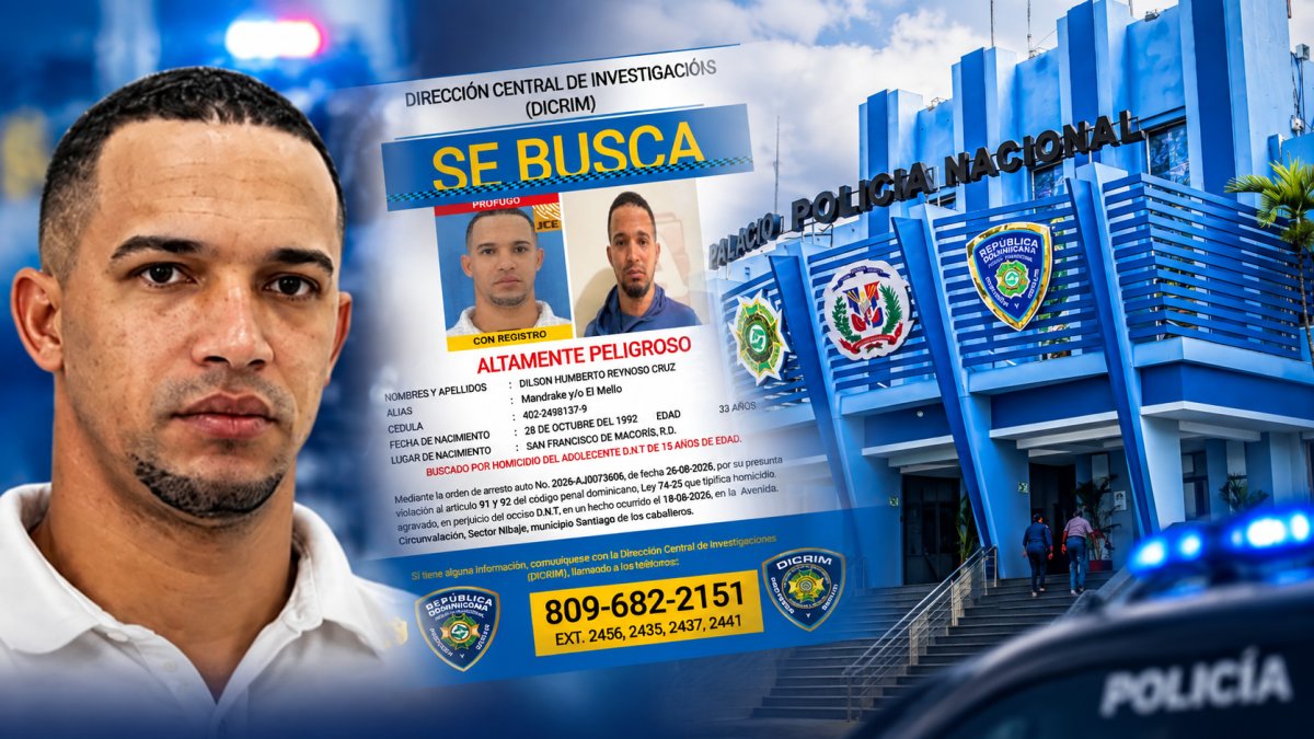 DICRIM mata a “El Mello” durante alegado enfrentamiento en Santiago