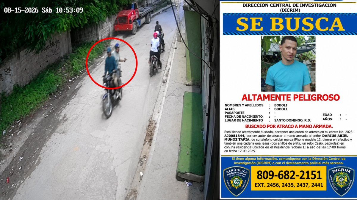 Cayó abatido “Boboli” tras presunto enfrentamiento con DICRIM en Manoguayabo