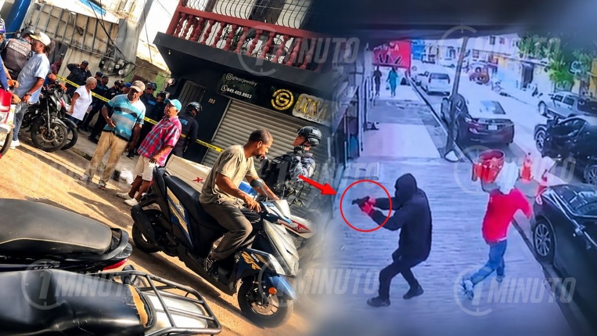 Cámara capta intento de asalto en joyería de Villa Juana