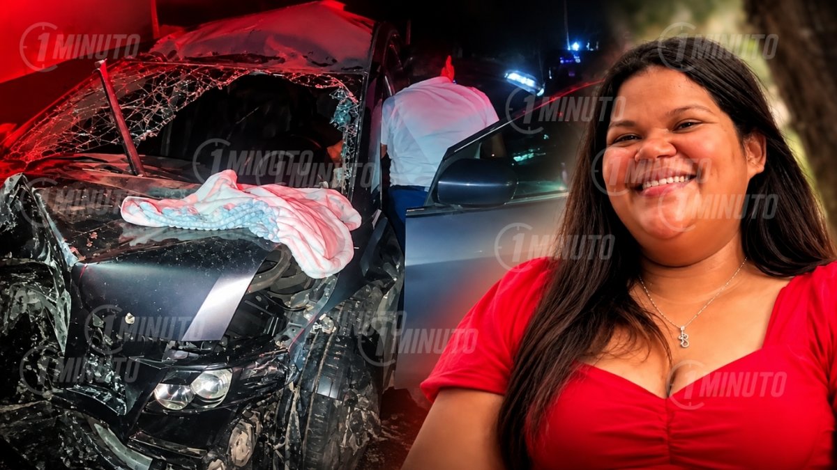 Mujer muere y su hija resulta herida en accidente en Santiago