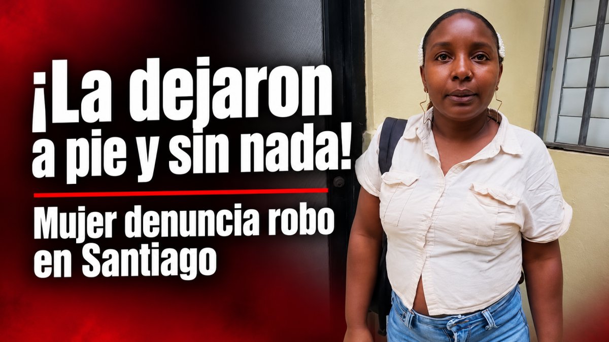 Mujer denuncia que fue despojada de sus pertenencias en vehículo de ruta CA en Santiago